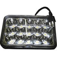 Фара LED прямокутна 45W, 15 ламп, 110 * 170мм, вузький промінь